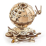 UGEARS Globe - Wooden Educational Puzzle Idea Self Assembling Mechanical 3D Model DIY Brain Teaser UGEARS