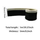 ITROLLE CNC Vacuum Brush 1m x 70mm/39.37 x 2.75inch Vacuum Cleaner Engraving Machine Dust Cover Nylon Strip Brush for CNC Router, Spindle Motor ITROLLE