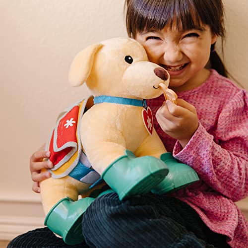 Melissa & Doug Let’s Explore™ Ranger Dog Plush with Search and Rescue Gear Search and Rescue Dog Stuffed Animal for Kids Ages 3+ Melissa & Doug
