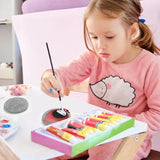 Markdang Rocks for Painting 10 Pcs 3-4” Large River Rock for Paint Natural Flat & Smooth Stones for Painting for Kids & Adult Craft Gift Markdang