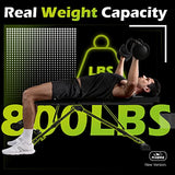 FLYBIRD Weight Bench, Adjustable Strength Training Bench for Full Body Workout with Fast Folding-New Version FLYBIRD