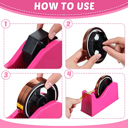 9 Pcs Heat Tape Dispenser Set, Sublimation Tape Dispenser 2 Pcs Heat Resistant Gloves with Silicone Bumps 6 Pcs Heat Tape for Sublimation Nonskid - WoodArtSupply