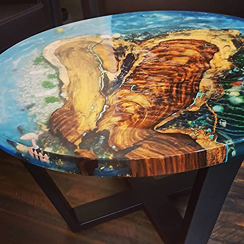 Quick Coat 1 Quart Epoxy Kit (Stone Coat Countertops) - Fast-Curing Epoxy Resin Kit for River Tables, Geodes, Wood Sealing, Tumblers, 3D Objects, and Stone Coat Countertops