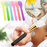IHUIXINHE 18 Pcs Silicone Stir Sticks Set, Include 3 Pcs Silicone Spatula, 5 Pcs Silicone Epoxy Brushes, 4 Pcs Silicone and 6 Pcs Plastic Stir IHUIXINHE