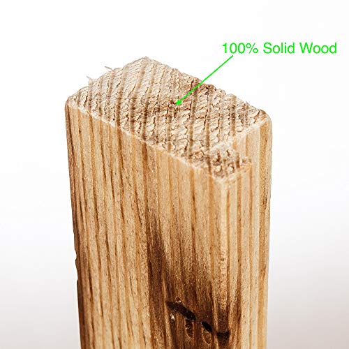 WOOD SIDE ORBIS 8.5 x 11 Wooden Rustic Picture Frames - Set of 2 for Diploma Documents and Certificates Wall Mount and Tabletop - Natural Barnwood WOOD SIDE ORBIS