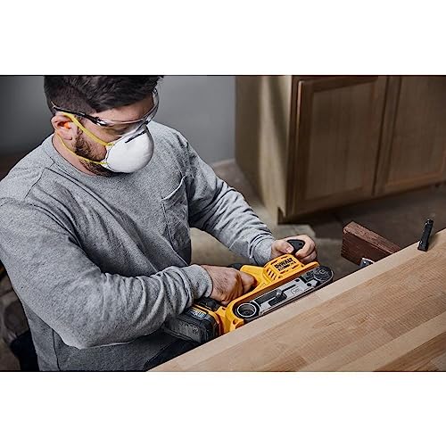 DEWALT 20V MAX* Belt Sander, Cordless, Brushless, Tool Only (DCW220B) - WoodArtSupply