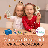 DIY Music Box Craft Kit for Kids - Wooden Construction Science Set | Build Music, Carousel, Gramophone & More | 3-in-1 STEM Building Kit | Includes Pinwheel Crafts