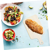 COHEALI 2pcs Diy Tray Pizza Tools Ketchup Bottles Squeeze Small Serving Board Pizza Paddle 14 Inch Unfinished Wood Paddle Unfinished Cutting Board COHEALI