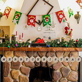 50 Pcs Unfinished Paintable Blank Wooden Christmas Festival Decoration Ornaments, Xmas Tree Hanging Wood Slices for Kids DIY Art Crafts, 5 Tmflexe