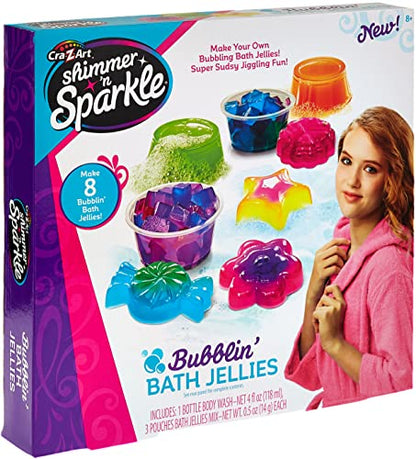 Shimmer and Sparkle Make Your Own Bubblin Bath Geleez - WoodArtSupply