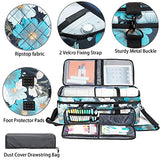 AMOIGEE Double-Layer Carrying Case for Cricut Maker 3, Cricut Explore 3/Explore Air 2, Cricut Accessories, Cricut Bag with Dust Cover AMOIGEE