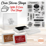 Card Making Kits For Adults And Kids- 24 Blank Greeting Cards And Envelopes With Supplies And Stamp Set- Giftable DIY Greeting Card Set- Happy Aunt Kaylee's