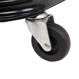 Parts-Diyer Shop Garage Rolling Stool Mechanic Roller Seat Chair, Rectangular Shape Auto Accessory, Red Parts-Diyer