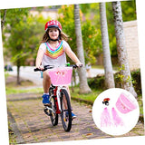 BESPORTBLE 4PCS Kid Scooter Girls Suit Kid Bike Basket Kids'+Bicycles Basket for Kids Bike Bike Basket Bike Tassels Bike Ring Horn Kids Bicycle BESPORTBLE
