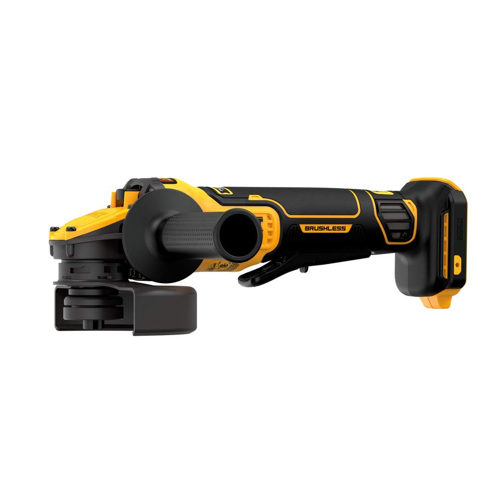 DEWALT FLEXVOLT ADVANTAGE 20V MAX* Angle Grinder, Paddle Switch, 4-1/2-Inch to 5-Inch, Tool Only (DCG416B) DEWALT