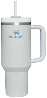 Stanley Quencher H2.0 FlowState Stainless Steel Vacuum Insulated Tumbler with Lid and Straw for Water, Iced Tea or Coffee, Smoothie and More, Fog, 40 STANLEY