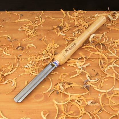 Hurricane Turning Tools, HSS, 2 Piece Spindle Roughing Gouge Set (2" and 1"), Standard Series Woodturning Tools - WoodArtSupply