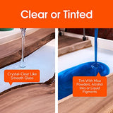WiseBond - Epoxy Deep Pour Resin Kit, Crystal Clear Epoxy Resin for River Tables, Live-Edge Wood Furniture & Object Casting, UV Resistant Deep Pour WiseBond