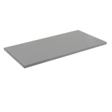 Global Industrial Adjustable Height Workbench C-Channel Leg, 72" W x 30" D, 1-3/4" Steel Square Edge, Gray Global Industrial