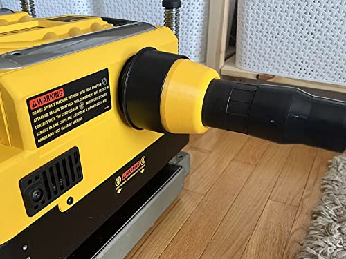 2 1/2 Hose Adapter Compatible with Dewalt DW735 & DW735x Planer - Made in USA! ToolCurve