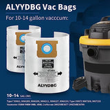 3 Pack Shop Vac 10-14 Gallon Bags. ALYYDBG Type F 90662 9066200 9066233, Type I 90672 9067200 9067233, VF2005, CMXZVBE3877, CMXZVBE38768 Disposable ALYYDBG