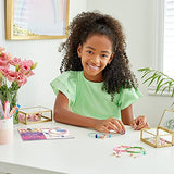 Make It Real - Ultimate Princess Royal Jewels and Gems - DIY Charm Bracelet Making Kit with Disney Princess Charms - Arts & Crafts Bead Kit for Girls Make It Real