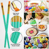 Paint Brushes Set, 60 Pcs Paint Brushes for Acrylic Painting, Oil Watercolor Acrylic Paint Brush, Artist Paintbrushes for Body Face Rock Canvas, Kids Artstorys