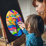 6 Pack 14 Inch Wood Rounds,14 Inch Round Wood Circles for Crafts, Unfinished Wood Circles Wood Sign Blank, Wooden Discs for DIY Crafts, Door Hangers Acejoz