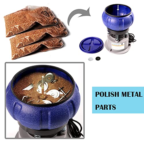 Leegol Electric 5LB Vibratory Tumbler Polishing Small Metal Parts (5LB Tumbler) Leegol Electric