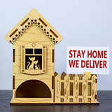 Vicenpal 24 Pcs 1/8 Inch Balsa Wood Sheets for Crafts 3 mm Thick Craft Wood Unfinished Plywood Thin Wood Sheets for Drawing Painting Engraving Laser Vicenpal