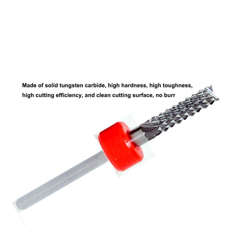 End Mill Sets, Tungsten Steel CNC Router Burrs End Milling Engraving Bits Drilling Hole Tool for PCB Circuit Board, Plastic, Fiber, Wood, Copper Knugoua