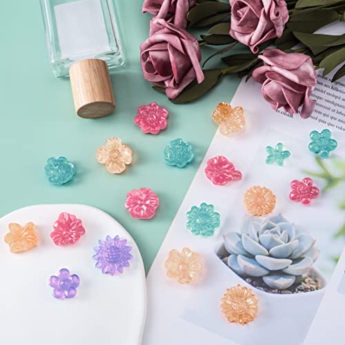 OIIKI 3PCS 3D Flower Resin Silicone Molds, Daisy Sunflower Flower Resin Casting Molds, DIY Resin Pendant Molds for Jewelry Making Necklace, Earrings, - WoodArtSupply