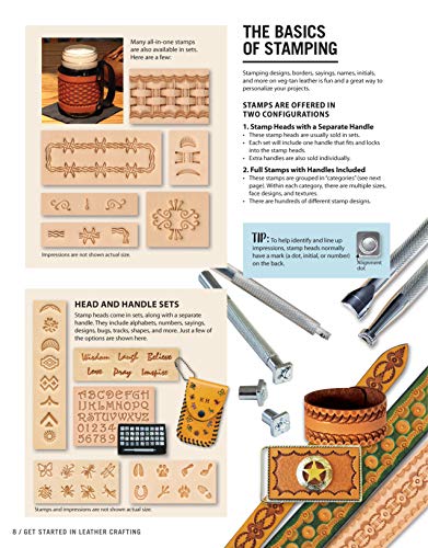 Get Started in Leather Crafting: Step-by-Step Techniques and Tips for Crafting Success (Design Originals) Beginner-Friendly Projects, Basics of - WoodArtSupply