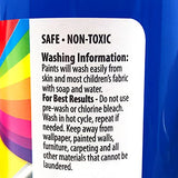 Cra-Z-Art Washable Tempera Paint Bulk Pack 10ct, Assorted Colors 8oz each bottle Cra-Z-Art