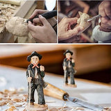 FACATH Basswood Carving Blocks 6 Pcs Whittling Wood Blocks Wood Carving Kit with 3 Different Sizes, Soft Bass Wood for Wooden Carving Easy to Use for FACATH