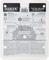 Freud D0624X Diablo 6-1/2-Inch 24-Tooth ATB Framing Saw Blade with 5/8-Inch Arbor, multi Freud