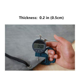 Thick Rubber Apron, 47.2 Inch x 33.5 Inch Waterproof Apron, Long Chemical Resistant Apron, Adjustable Work Aprons for DishWashing, Cleaning Fish, TonLing