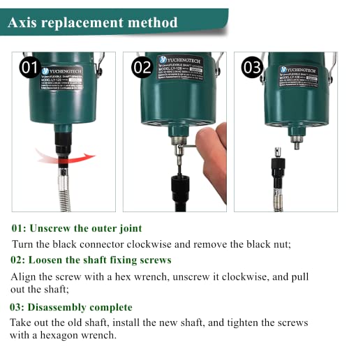Electric Wood Chisel Hanging Mill Grinding Woodworking Carver Pedal Control Engraving Machine Wood Chisel Carving Machine with Handle 5 Blades + Foot YUCHENGTECH