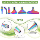 DoreenBow 13Pcs Diamond Painting Metal Tips Screw Thread Tips Luminous Diamond Painting Pen Accessories Multi Placer Tips 5D Diamond Painting Tools DoreenBow