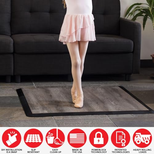 Big Floors Male Transition Edge Kit, Durable Interlocking Modular Garage Floor Edging, Compatible with RaceDeck, GarageTrac and GarageDeck Products, Big Floors