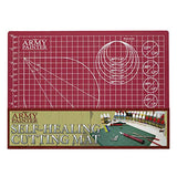 The Army Painter Self Healing Cutting Mat - Self Healing Craft Cutting Mat, A4 Size - Double Sided PVC Non-Slip Hobby Mat - 3-Ply Gridded Miniature The Army Painter