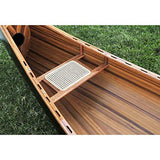 Old Modern Handicra's Wooden Canoe Dark, Stained Finish, Real Canoe, 18', Natural Wood Old Modern Handicra's