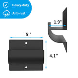 Ladder hooks for garage storage,Ladder hanger Garage organization- Wall Mount Wheelbarrow hanger, Patio Furniture, Chair & Ladder - garage wall Lusheer