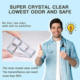 JDiction UV Resin, Upgrade 300g Low Viscosity Hard Thin UV Resin with Super Crystal Clear Resin Kit for Jewelry, Casting, Coating and DIY Craft JDiction