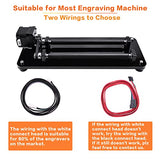 Laser Rotary Roller, Laser Engraver Y-axis Rotary Roller Engraving Module for Cylindrical Objects, Compatible with Most Kinds of CNC Laser Cutter and CAMXTOOL