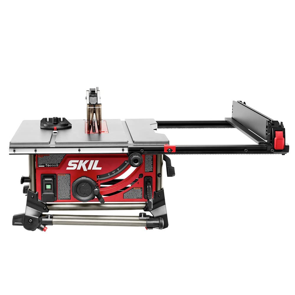 SKIL 15 Amp 10 Inch Portable Jobsite Table Saw with Folding Stand- TS6307-00 Skil