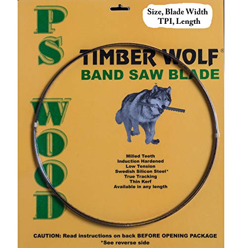 Timber Wolf - Band Saw Blade - 116" x 1/4" x 6 TPI x .025" Timber Wolf