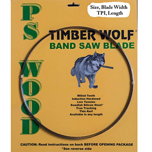 Timber Wolf - Band Saw Blade - 116" x 1/4" x 6 TPI x .025" - WoodArtSupply