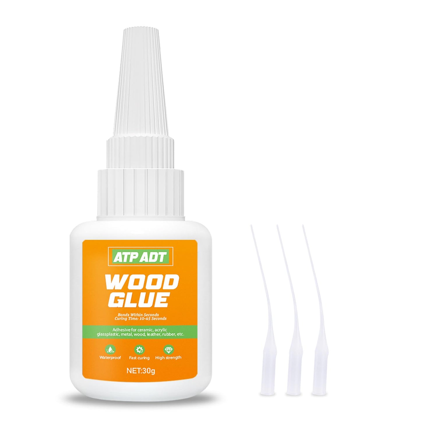 30g Wood Glue, Wood Adhesive, Instantly Strong Adhesive for bonding Wood, Instant Super Glue for Wood, Oak, Wooden Furniture, Wooden Product, Wooden - WoodArtSupply