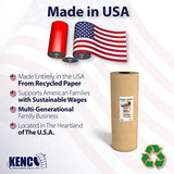 Brown Kraft Paper Roll - 24 Inch X 1200 Feet - for Gift Wrapping, Crafts, Packing, Void Filling - Made in The USA Kenco